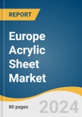 Europe Acrylic Sheet Market Size, Share & Trends Analysis Report By Application (Architecture & Construction, Furniture & Design, Automotive & Transportation, Visual Comm. & Retail), By Technology, By Region, And Segment Forecasts, 2023 - 2030- Product Image