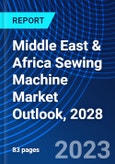 Middle East & Africa Sewing Machine Market Outlook, 2028- Product Image