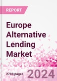 Europe Alternative Lending Market Business and Investment Opportunities Databook - 75+ KPIs on Alternative Lending Market Size, By End User, By Finance Model, By Payment Instrument, By Loan Type and Demographics - Q2 2024 Update- Product Image