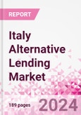 Italy Alternative Lending Market Business and Investment Opportunities Databook - 75+ KPIs on Alternative Lending Market Size, By End User, By Finance Model, By Payment Instrument, By Loan Type and Demographics - Q2 2023 Update- Product Image