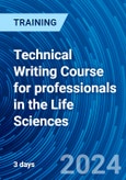 Technical Writing Course for professionals in the Life Sciences (Recorded)- Product Image