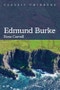 Edmund Burke. Edition No. 1. Classic Thinkers - Product Thumbnail Image