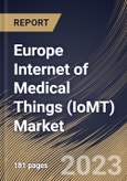Europe Internet of Medical Things (IoMT) Market Size, Share & Industry Trends Analysis Report By Deployment Type (On-premise, and Cloud), By Component, By End-use, By Application, By Country and Growth Forecast, 2023 - 2030- Product Image