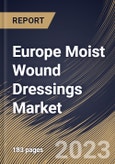 Europe Moist Wound Dressings Market Size, Share & Industry Trends Analysis Report By Application, By End-use, By Product, By Country and Growth Forecast, 2023 - 2030- Product Image