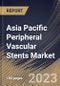Asia Pacific Peripheral Vascular Stents Market Size, Share & Industry Trends Analysis Report By Mode of Delivery (Balloon-expandable Stents, and Self-expanding Stents), By End-use, By Product, By Stents Type, By Country and Growth Forecast, 2023 - 2030 - Product Thumbnail Image