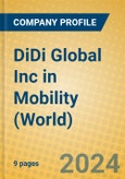 DiDi Global Inc in Mobility (World)- Product Image