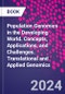 Population Genomics in the Developing World. Concepts, Applications, and Challenges. Translational and Applied Genomics - Product Image