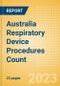 Australia Respiratory Device Procedures Count by Segments and Forecast to 2030 - Product Thumbnail Image