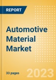 Automotive Material Market Trends and Analysis by Technology, Companies and Forecast to 2028- Product Image