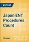 Japan ENT Procedures Count by Segments and Forecast to 2030 - Product Image