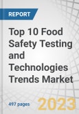 Top 10 Food Safety Testing and Technologies Trends Market (Food Safety, GM Food Safety, Food Pathogen, Meat Speciation, Food Authenticity, Pesticide Residue, Mycotoxin, Allergen, Water, and Bottled Water) - Global Forecast to 2028- Product Image