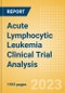 Acute Lymphocytic Leukemia (ALL, Acute Lymphoblastic Leukemia) Clinical Trial Analysis by Phase, Trial Status, End Point, Sponsor Type and Region, 2023 Update - Product Image