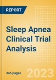 Sleep Apnea Clinical Trial Analysis by Phase, Trial Status, End Point, Sponsor Type and Region, 2023 Update- Product Image