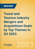 Travel and Tourism Industry Mergers and Acquisitions Deals by Top Themes in Q3 2023 - Thematic Intelligence- Product Image