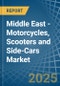 Middle East - Motorcycles, Scooters and Side-Cars - Market Analysis, Forecast, Size, Trends and Insights - Product Thumbnail Image