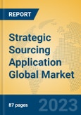 Strategic Sourcing Application Global Market Insights 2023, Analysis and Forecast to 2028, by Market Participants, Regions, Technology, Product Type- Product Image