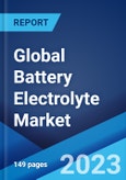 Global Battery Electrolyte Market: Industry Trends, Share, Size, Growth, Opportunity and Forecast 2023-2028- Product Image