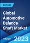 Global Automotive Balance Shaft Market: Industry Trends, Share, Size, Growth, Opportunity and Forecast 2023-2028 - Product Image