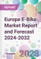 Europe E-Bike Market Report and Forecast 2024-2032 - Product Image