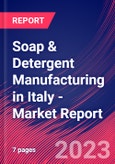 Soap & Detergent Manufacturing in Italy - Industry Market Research Report- Product Image