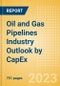 Oil and Gas Pipelines Industry Outlook by Capacity and Capital Expenditure Including Details of All Operating and Planned Pipelines to 2027 - Product Image