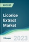 Licorice Extract Market Forecasts from 2023 to 2028 - Product Thumbnail Image