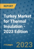 Turkey Market for Thermal Insulation - 2023 Edition- Product Image
