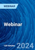 US Dietary Supplements - Regulatory Compliance Requirements, Product Claims, Labeling Issues and FDA Updates What You Must Know and Do - Webinar (Recorded)- Product Image