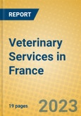 Veterinary Services in France- Product Image