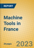 Machine Tools in France- Product Image