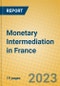 Monetary Intermediation in France - Product Image
