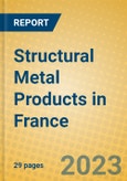 Structural Metal Products in France- Product Image