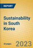 Sustainability in South Korea- Product Image