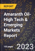 2024 Global Forecast for Amaranth Oil (2025-2030 Outlook)-High Tech & Emerging Markets Report- Product Image