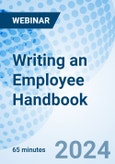 Writing an Employee Handbook - Webinar (Recorded)- Product Image
