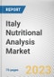 Italy Nutritional Analysis Market By Analysis Type, By Product Type, By Nutrients: Opportunity Analysis and Industry Forecast, 2022-2031 - Product Thumbnail Image