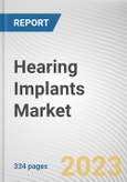 Hearing Implants Market By Product, By Application, By End User: Global Opportunity Analysis and Industry Forecast, 2023-2032- Product Image