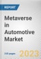 Metaverse in Automotive Market By Product, By Technology, By Application: Global Opportunity Analysis and Industry Forecast, 2023-2032 - Product Image