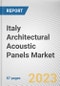 Italy Architectural Acoustic Panels Market By Material, By Type, By End-users: Opportunity Analysis and Industry Forecast, 2022-2031 - Product Image