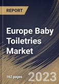Europe Baby Toiletries Market Size, Share & Industry Trends Analysis Report By Mode of Sale (Offline, and Online), By Product Type, By End User (Toddlers, Infants, and New Borne), By Country and Growth Forecast, 2023 - 2030- Product Image