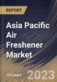 Asia Pacific Air Freshener Market Size, Share & Industry Trends Analysis Report By Application (Residential, Cars, Corporate Offices), By Customer Type (Individual, and Enterprise), By Product Type, By Country and Growth Forecast, 2023 - 2030- Product Image