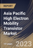 Asia Pacific High Electron Mobility Transistor Market Size, Share & Industry Trends Analysis Report By Type (Gallium Nitride (GaN), Silicon Carbide (SiC), Gallium Arsenide (GaAs), and Others), By End-Use, By Country and Growth Forecast, 2023 - 2030- Product Image