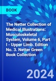 The Netter Collection of Medical Illustrations: Musculoskeletal System, Volume 6, Part I - Upper Limb. Edition No. 3. Netter Green Book Collection- Product Image