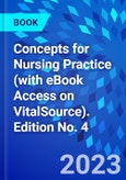 Concepts for Nursing Practice (with eBook Access on VitalSource). Edition No. 4- Product Image