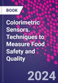 Colorimetric Sensors. Techniques to Measure Food Safety and Quality- Product Image