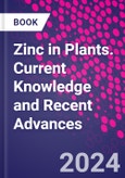 Zinc in Plants. Current Knowledge and Recent Advances- Product Image
