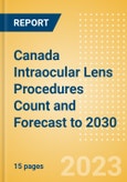 Canada Intraocular Lens (IOL) Procedures Count and Forecast to 2030- Product Image
