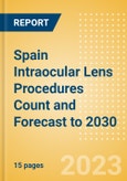Spain Intraocular Lens (IOL) Procedures Count and Forecast to 2030- Product Image