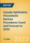 Canada Ophthalmic Viscoelastic Devices (OVD) Procedures Count and Forecast to 2030 - Product Thumbnail Image