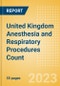 United Kingdom (UK) Anesthesia and Respiratory Procedures Count by Segments and Forecast to 2030 - Product Thumbnail Image